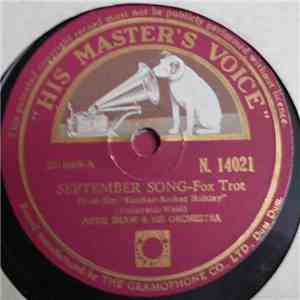 Artie Shaw And His Orchestra - September Song / Little Jazz download free