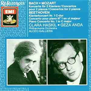 Bach - Mozart, Clara Haskil & Geza Anda, Philharmonia Orchestra · Alceo Galliera - Konzerte fur 2 Klaviere / Concertos Pour 2 Pianos / Concertos for 2 Pianos download free
