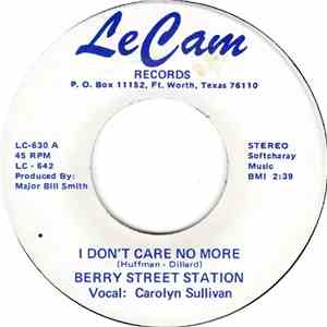 Berry Street Station - King Bee / I Don't Care No More download free