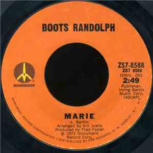 Boots Randolph - Marie / Sentimental Journey download mp3 flac