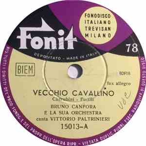 Bruno Canfora E La Sua Orchestra Canta Vittorio Paltrinieri - Vecchio Cavallino / La Brunetta download mp3 flac