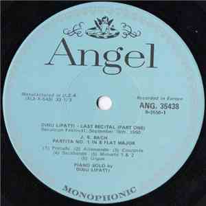 Dinu Lipatti - His Last Recital (Festival International De Besançon - September 16, 1950) download free