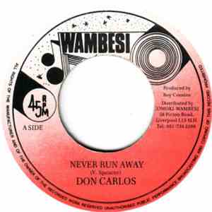 Don Carlos  - Never Run Away download free