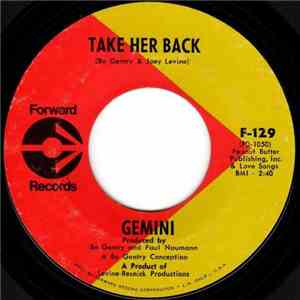 Gemini  - Take Her Back / Ann download mp3 flac
