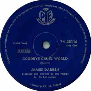 James Darren - Goodbye Cruel World download mp3 flac
