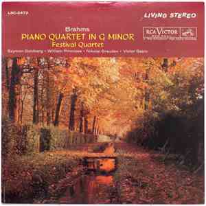 Johannes Brahms, The Festival Quartet - Piano Quartet in G Minor download mp3 flac