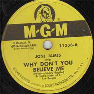 Joni James - Why Don't You Believe Me / Purple Shades download mp3 flac