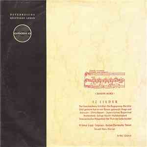Joseph Marx  - 12 Lieder download mp3 flac
