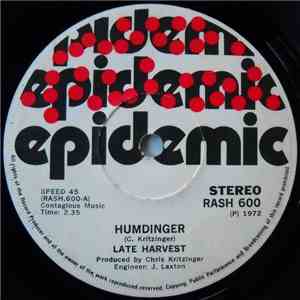 Late Harvest - Humdinger / Angelina download free