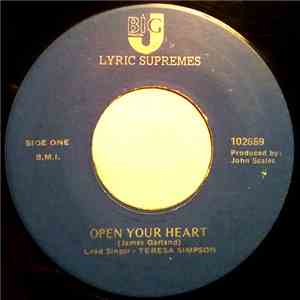 Lyric Supremes - Open Your Heart / God Can Do It download free