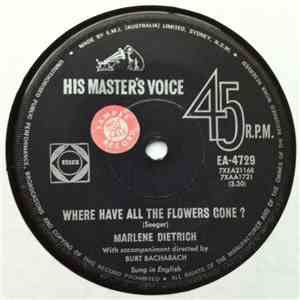 Marlene Dietrich - Where Have All The Flowers Gone? download free