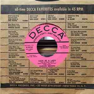 Marlon Brando / Jean Simmons  ,With Orchestra Conducted By Jay Blackton - Luck Be A Lady / If I Were A Bell download free