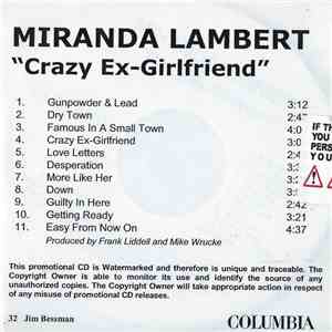 Miranda Lambert - Crazy Ex-Girlfriend download mp3 flac
