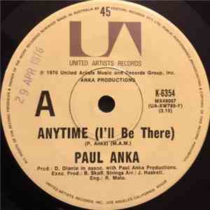 Paul Anka - Anytime (I'll Be There) download mp3 flac