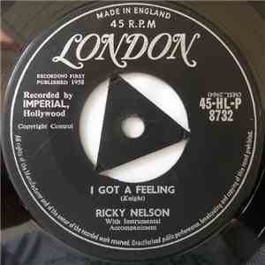 Ricky Nelson  - I Got A Feeling download mp3 flac