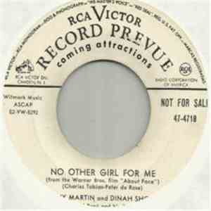 Tony Martin , Dinah Shore - No Other Girl For Me / If Someone Had Told Me download mp3 flac