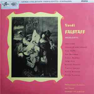 Verdi - Philharmonia Orchestra, Philharmonia Chorus, Herbert von Karajan - Falstaff - Highlights download free