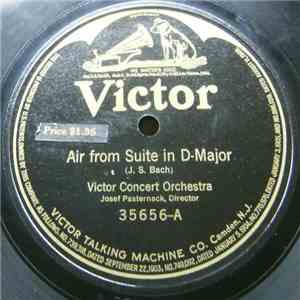 Victor Concert Orchestra - Air From Suite In D-Major / Suite In D-Major (Gavottes No. 1 And No. 2) download free