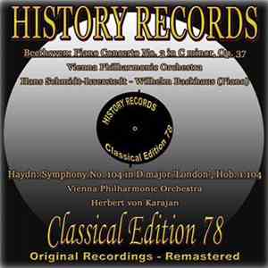 Vienna Philharmonic Orchestra - Hans Schmidt-Isserstedt, Wilhelm Backhaus, Herbert Von Karajan - History Records - Classical Edition 78 download mp3 flac